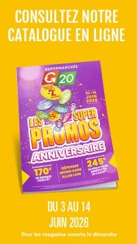 LES SUPER PROMOS ANNIVERSAIRE