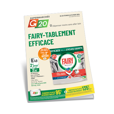 FAIRY-TABLEMENT<br>EFFICACE